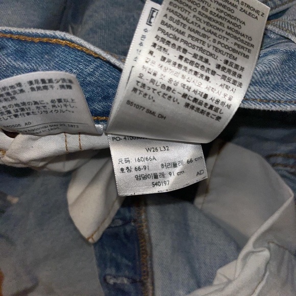 Levi’s 501 jeans. size: W 26 L32 - Picture 5 of 5